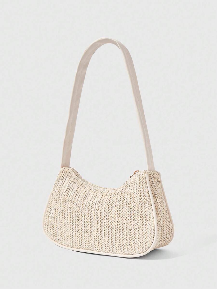 Bolsa de Crochê com Detalhes de Conchas e Pérolas