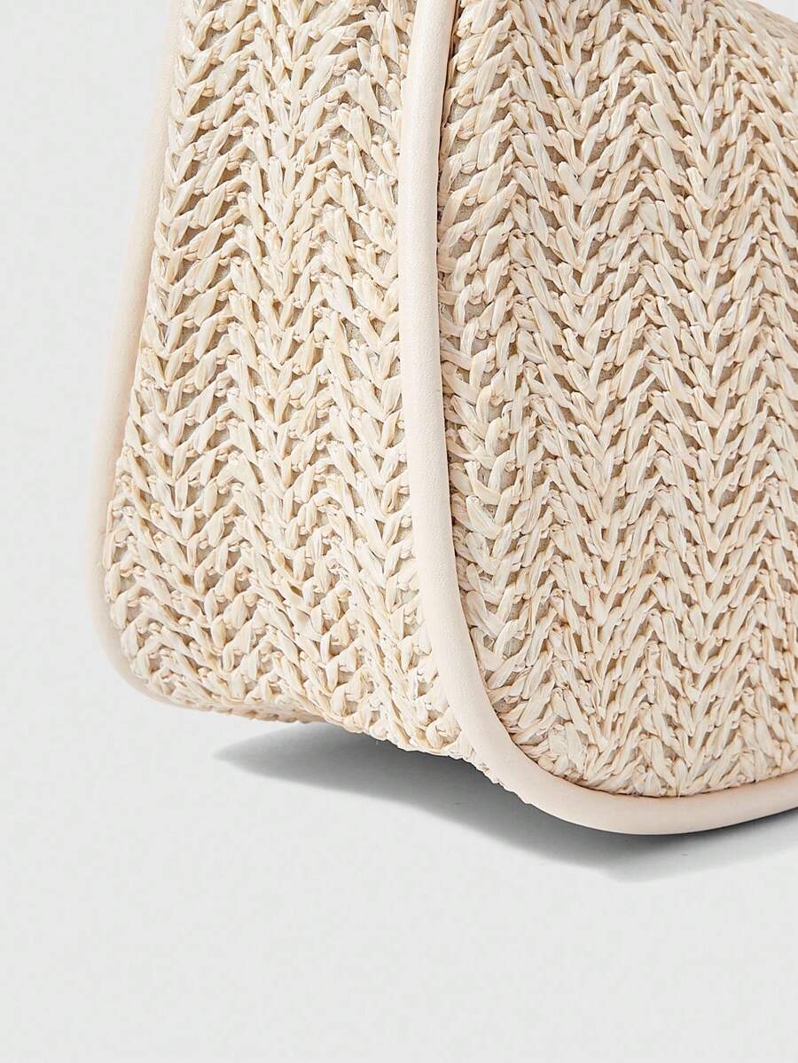 Bolsa de Crochê com Detalhes de Conchas e Pérolas