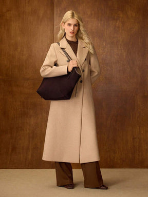 Bolsa de Palha com Alças de Couro e Ajuste Lateral